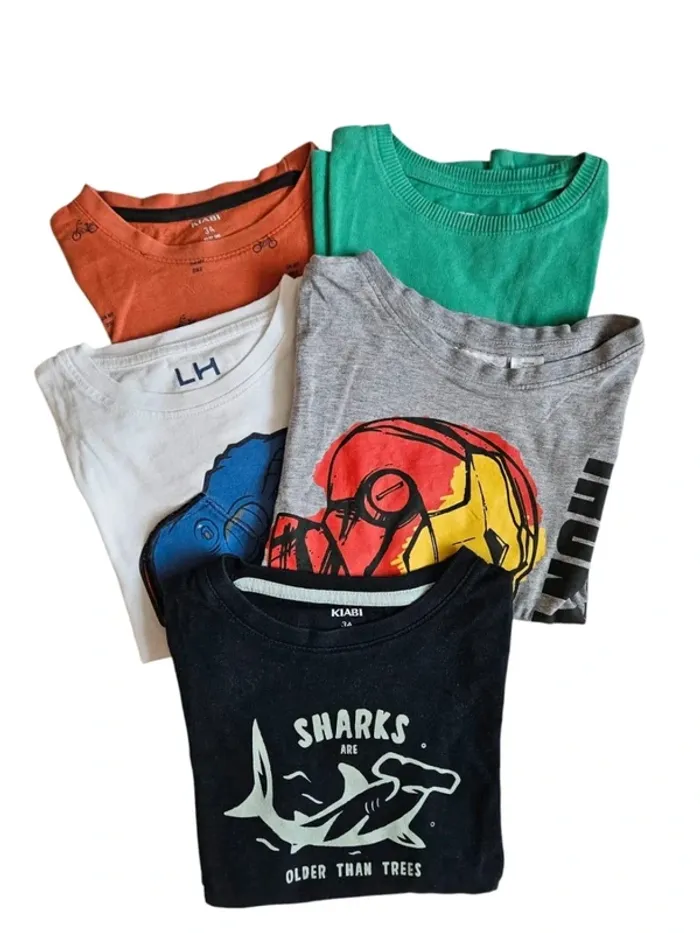 Lot de 5 Tee-shirt - 3 ans
