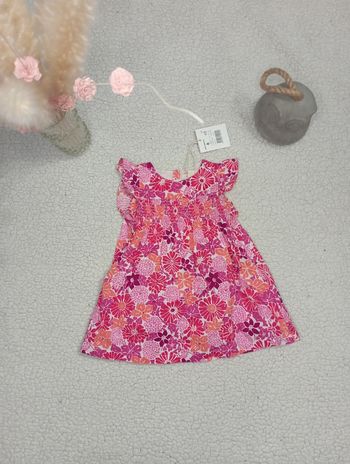 Robe fleurie dpam 6m