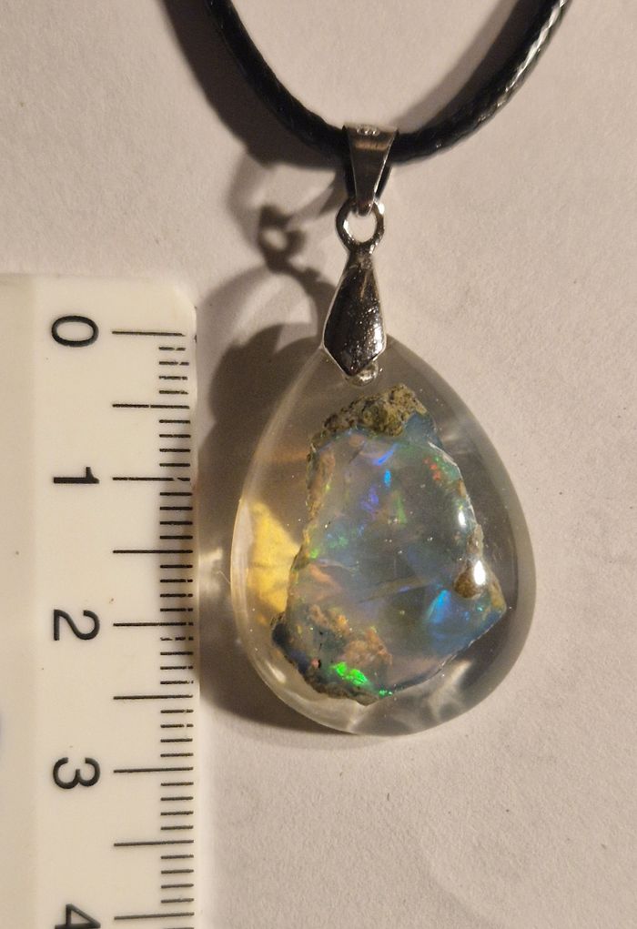 Pendentif opale welo - photo numéro 6
