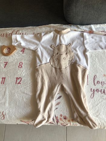 Pyjama velours 3mois