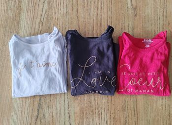 Lot de t-shirt manches longues