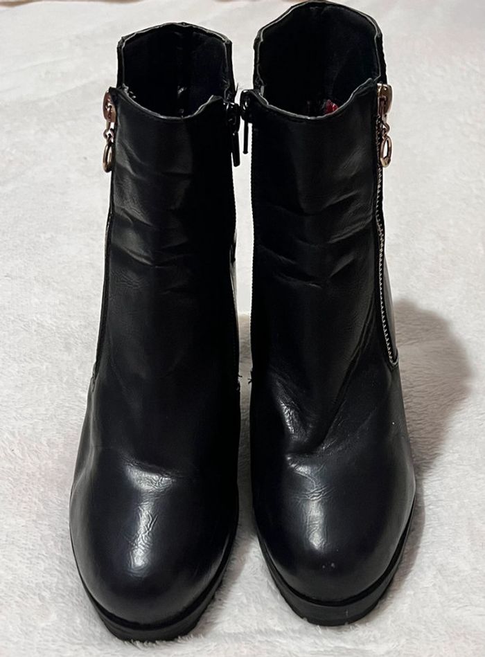 Bottines  A Talon Pointure 38 - photo numéro 5