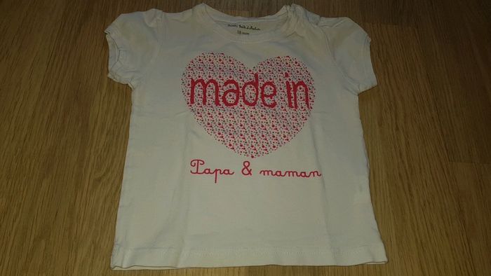 T shirt 18 mois
