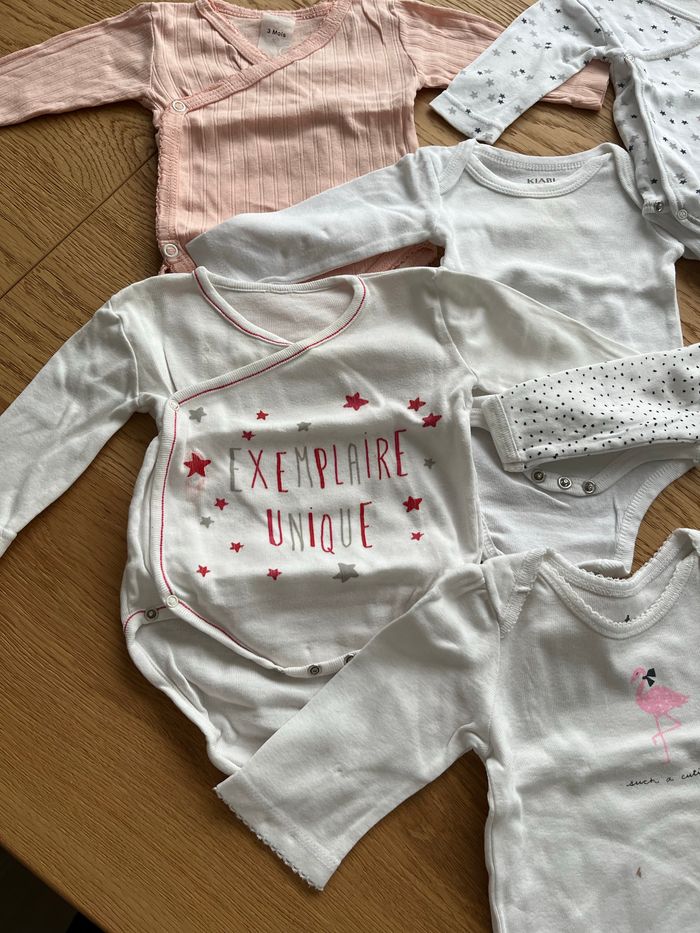 Lot de 5 body 3 mois - photo numéro 4