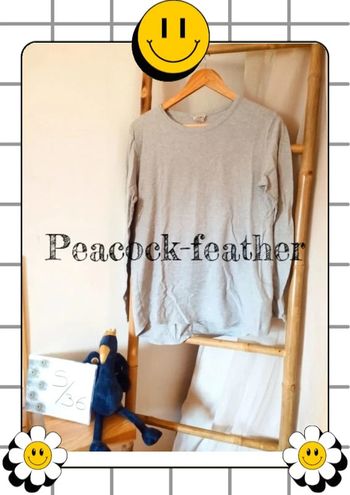 Pull h&m homme S/36 gris