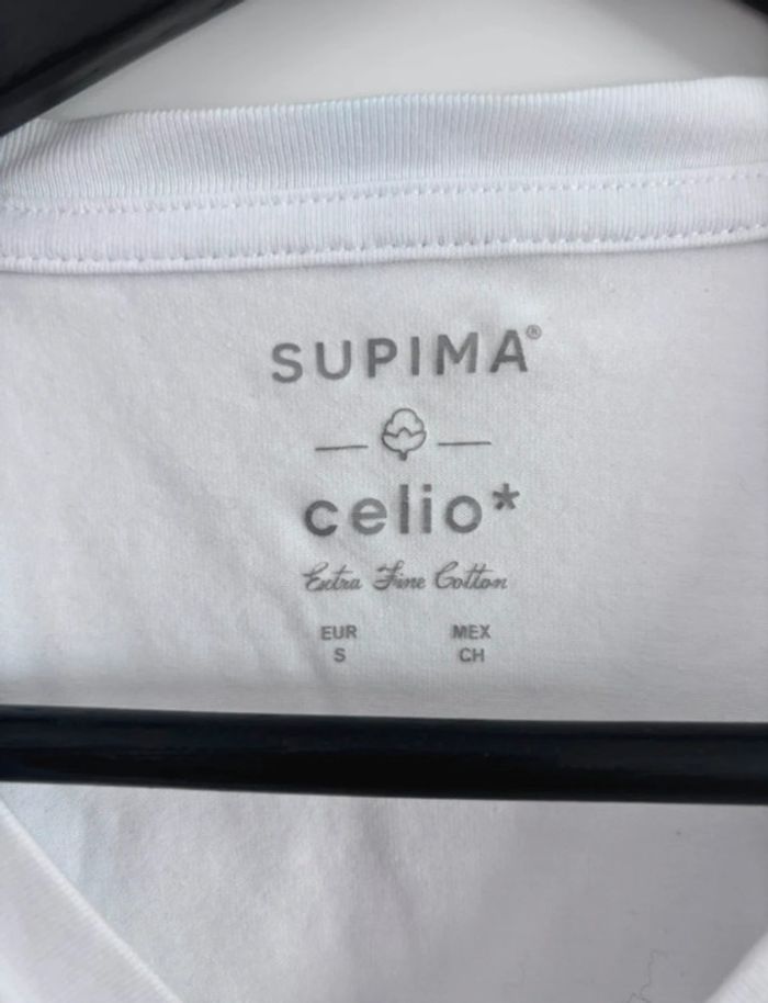 T shirt blanc Celio - photo numéro 2
