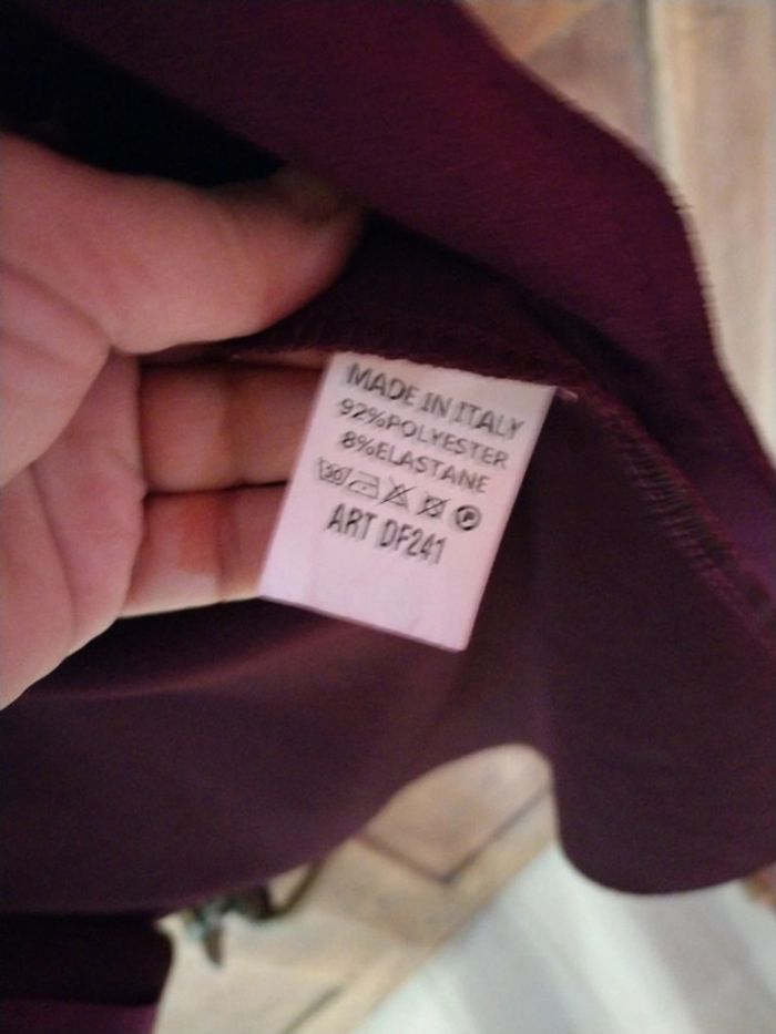 Blazer couleur prune - photo numéro 3