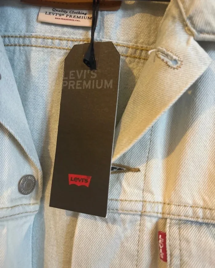 Veste en Jeans Levi’s vintage - photo numéro 4