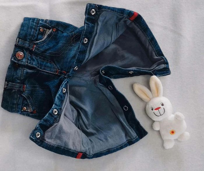 Ensemble  👣 haut et  bas  garçon, tee-shirt kimbaloo  et jean  tape  à l'œil,  1mois/54cm - photo numéro 4