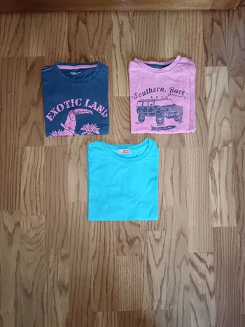 Lot 4 ans Tee shirts Vertbaudet et DPAM