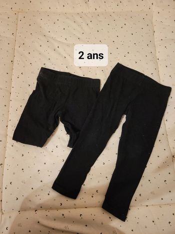 Lot de deux leggings longs