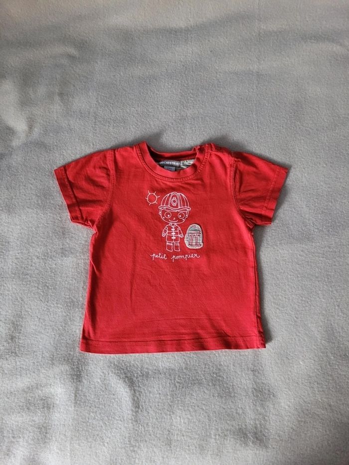 t-shirt manches courtes 18 mois orchestra