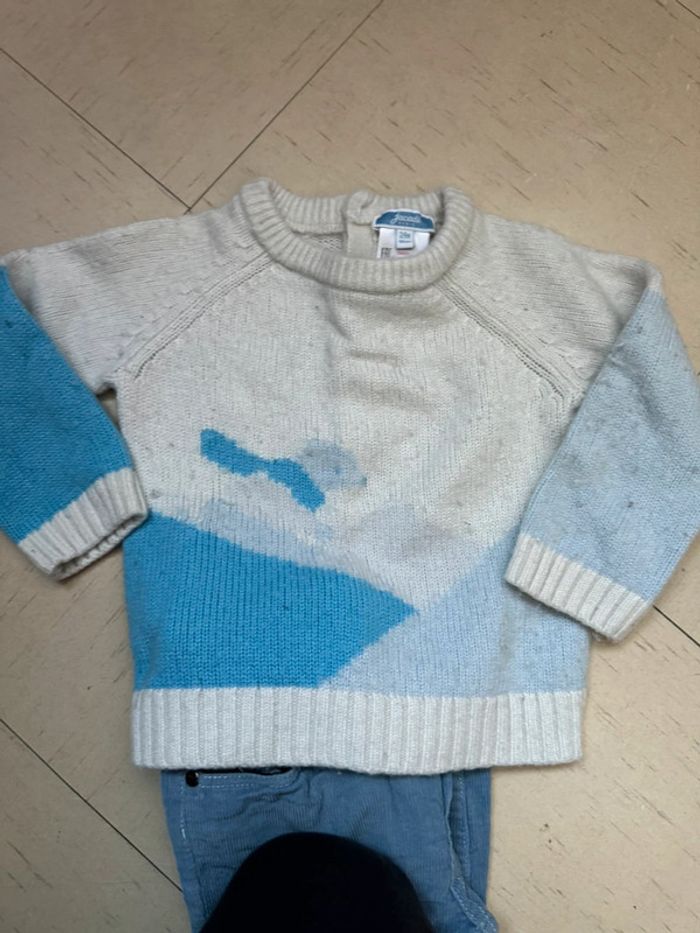 Pull et pantalon 24 mois jacadi - photo numéro 3