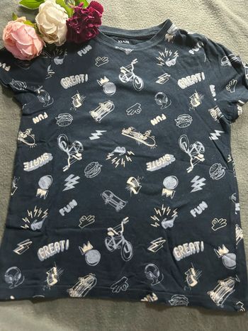 T-shirt garçon à motif