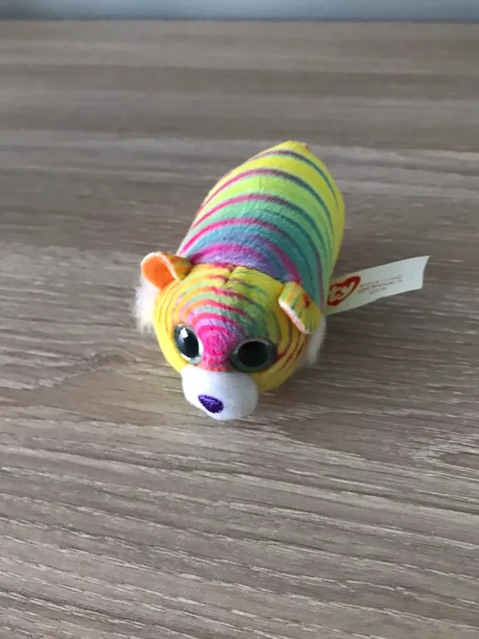 Peluche tigre multicolore