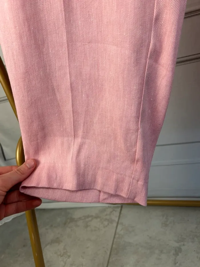 Pantalon rose fluide large MKt studio 42 Neuf - photo numéro 5