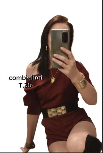 Combishort avec ceinture Taille 36