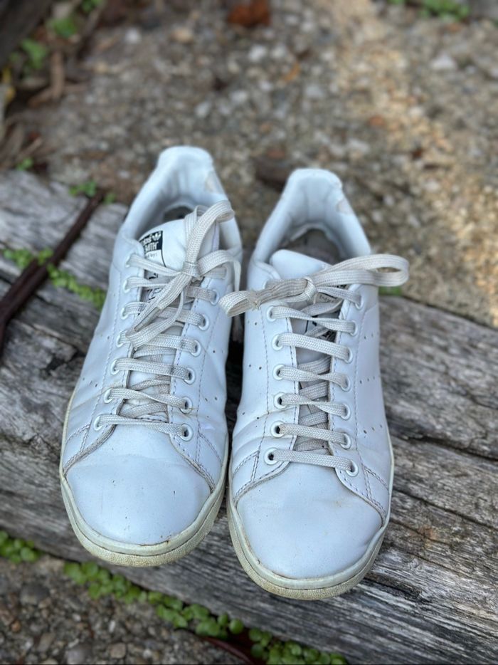 Chaussures Stan Smith Adidas 39 1/3 - photo numéro 2