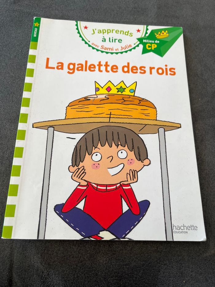 Livre Sami et Julie la galette des rois milieu cp - photo numéro 1