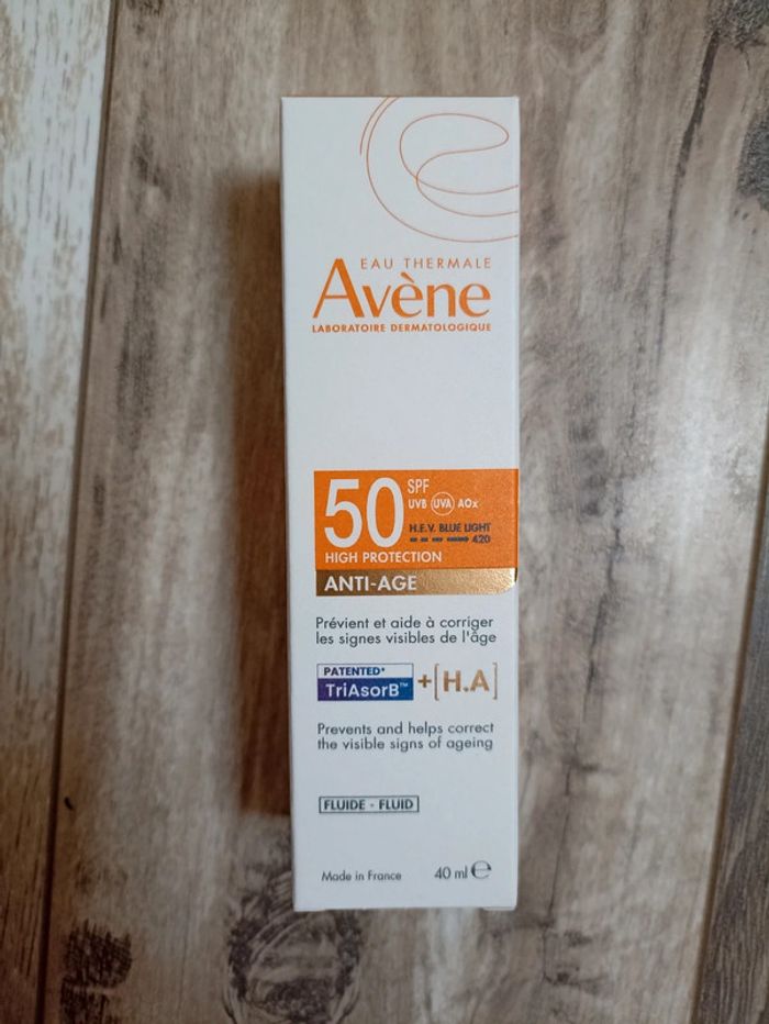 Fluide anti age spf50 Avène 40ml