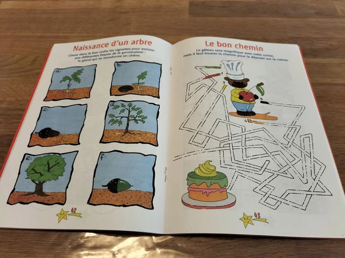 Lot de deux cahiers d'activités environ 5-7 ans. - photo numéro 3