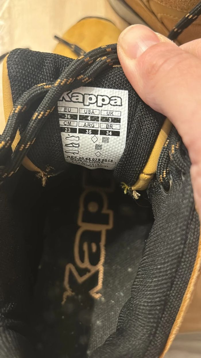 Chaussures basket marque kappa taille 36 - photo numéro 3