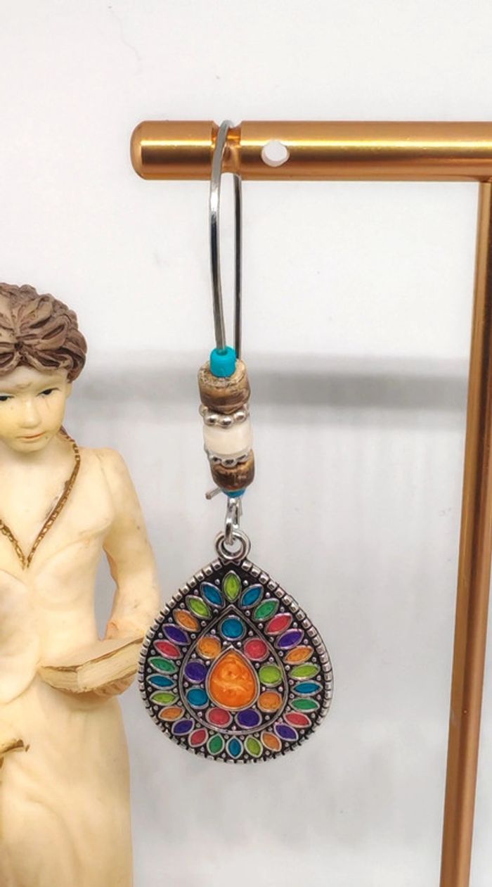 Boucles d'oreilles pendantes - photo numéro 3