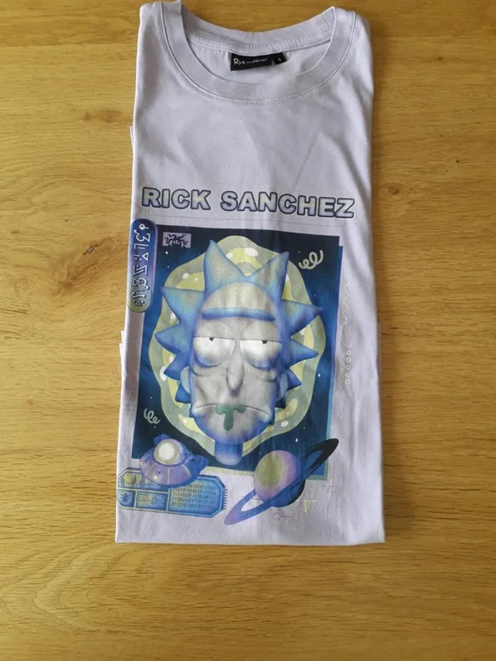 Tshirt manches courtes "rick et morty"