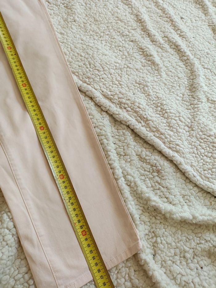 Pantalon rose clair brodé – Celaïa vintage cute kawai broderie - photo numéro 8