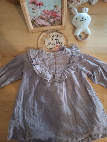 Robe pour fille taille 12mois marque Vertbaudet bon état