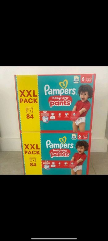 2 cartons pampers pants taille 6