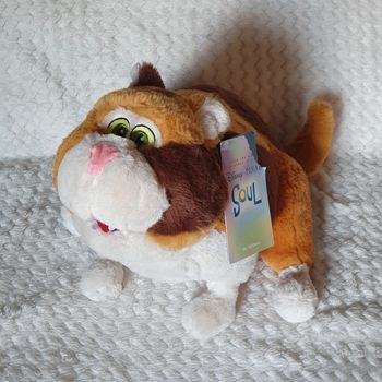 Peluche chat dans film disney soul disneyland paris