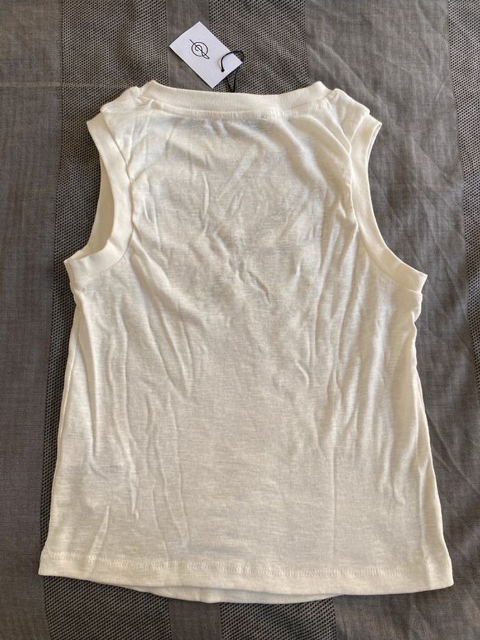 Débardeur femme avec noeud en dentelle Stradivarius Neuf M - photo numéro 2