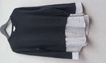 Pull chemise 2 en 1 H&M femme