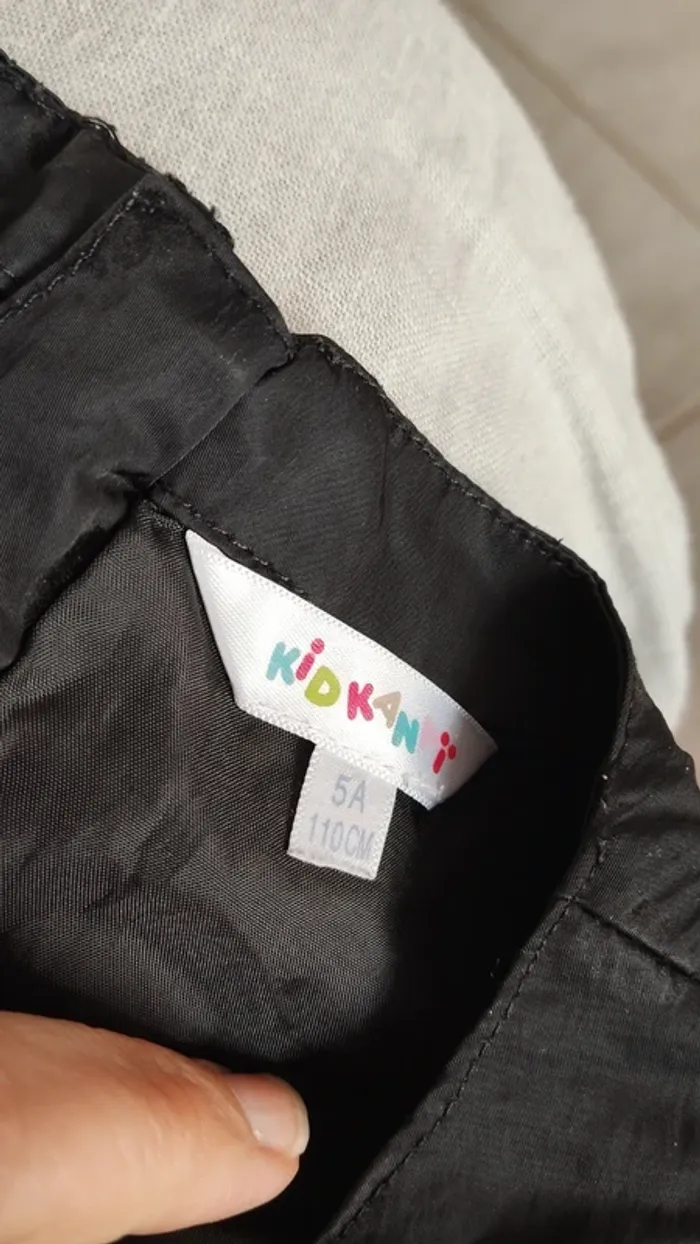 Robe noire kidkanai taille 5 ans fille - photo numéro 9