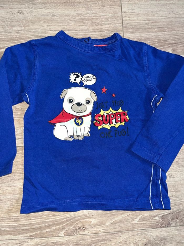 Haut manches longues 24 mois