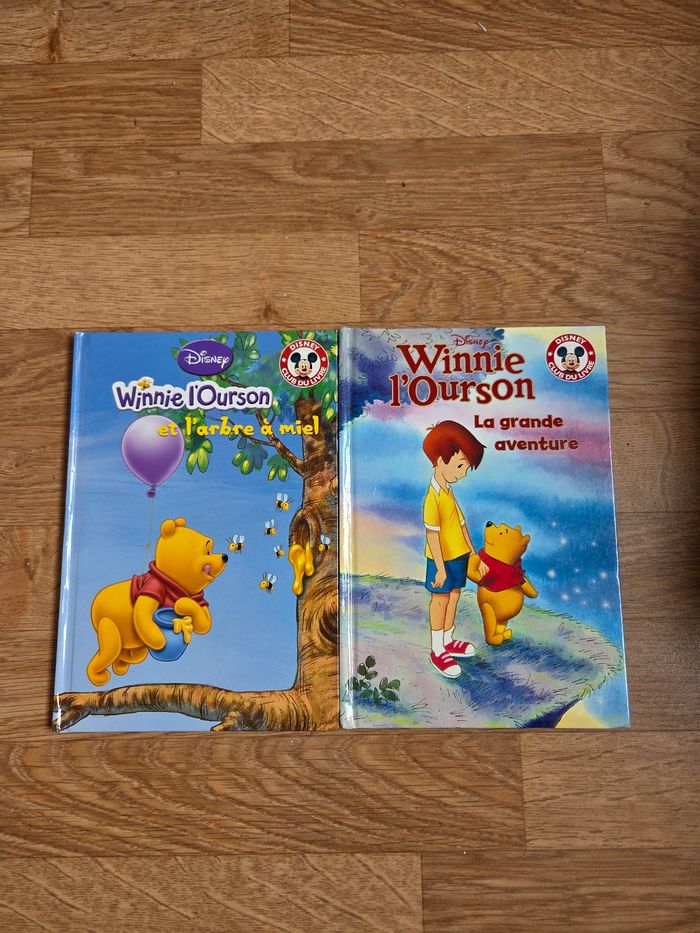 Lot de 2 livres Winnie l'Ourson (Hachette )