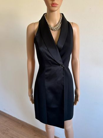 Robe noire portefeuille sans manches Morgan taille 34 jamais portée
