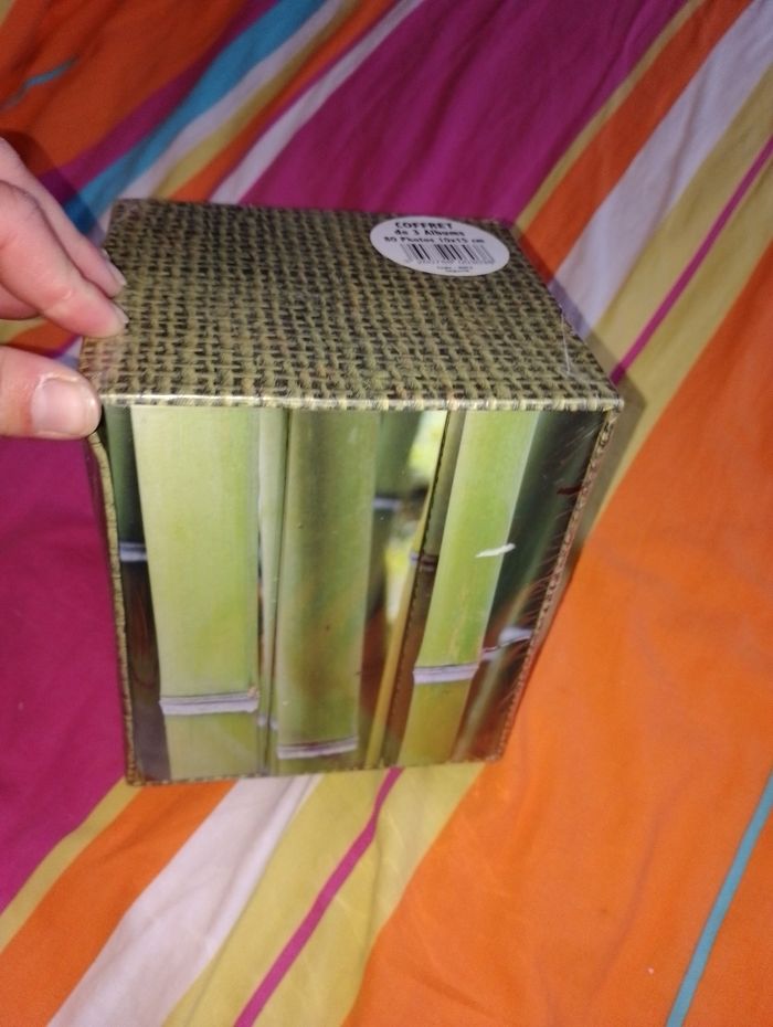 Coffret 3 albums de 80 photos