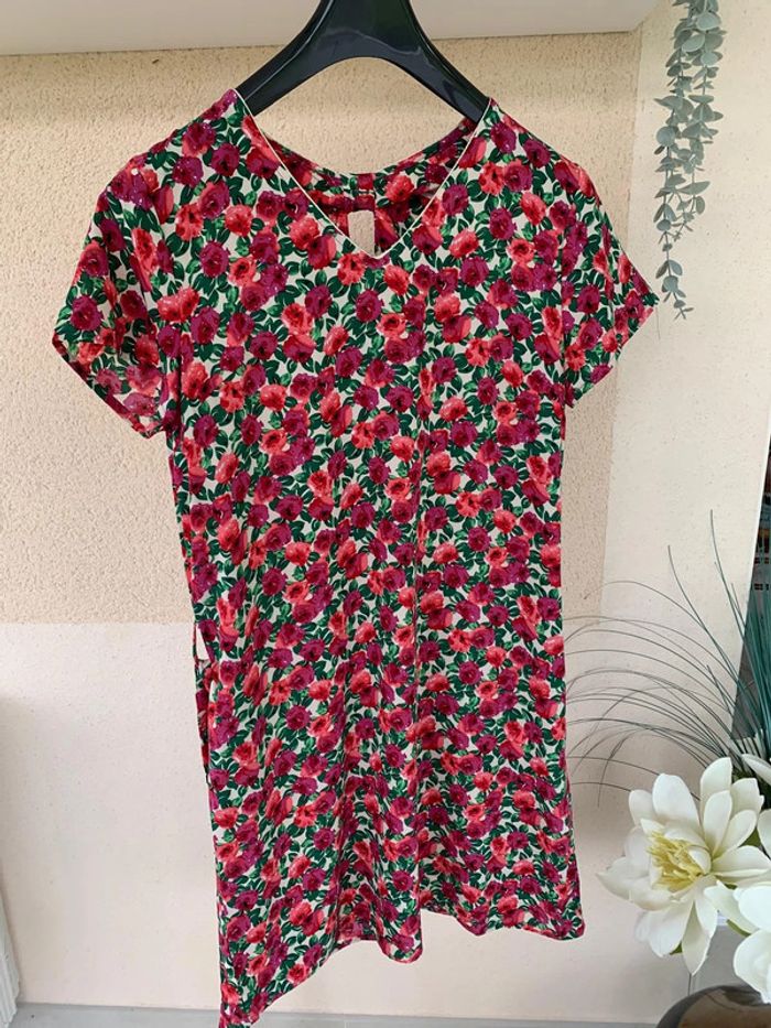 Robe fleurie Noémie et Co taille L - photo numéro 2