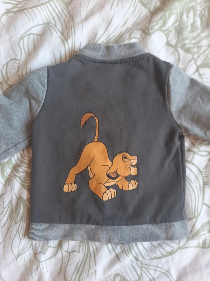 Veste roi lion 12 mois - photo numéro 2