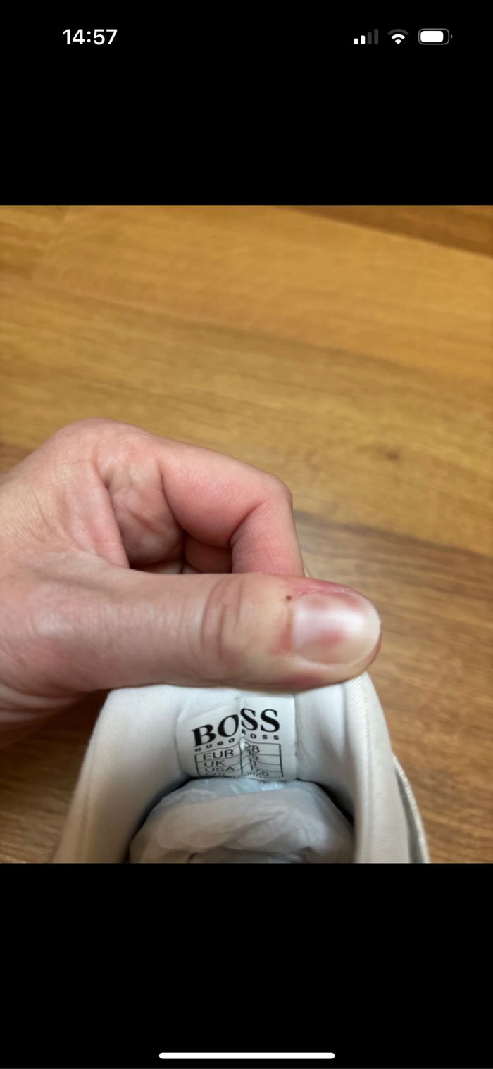 Basket sans lacet garçon Hugo boss 28 - photo numéro 8