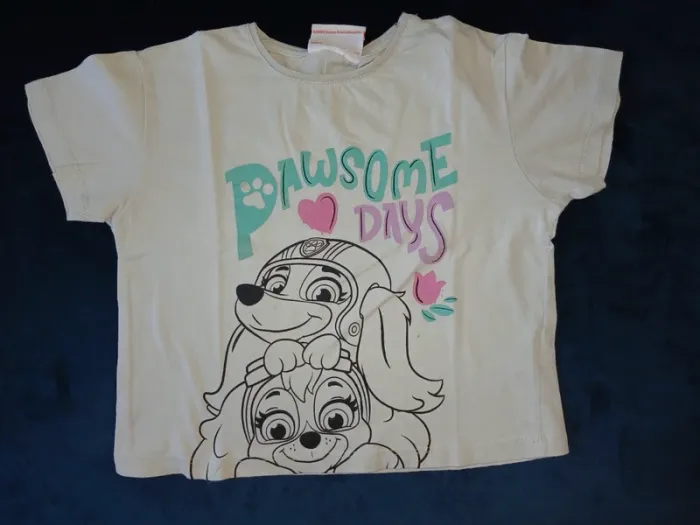 Tee-shirt fille 5/6 ans Paw Patrol