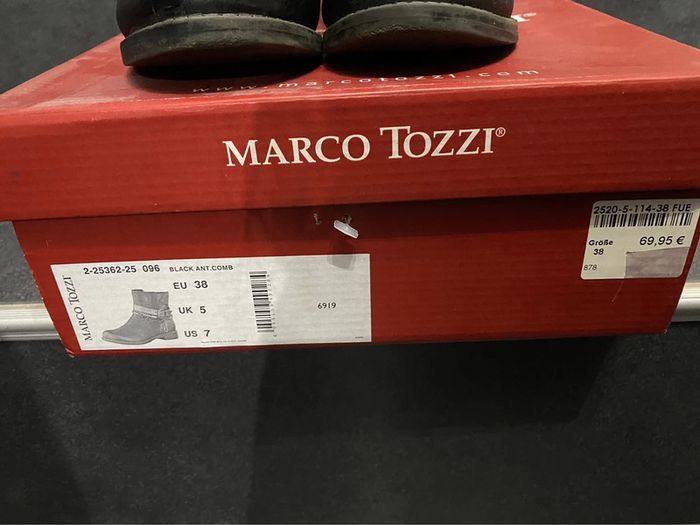 Bottines Marco Tozzi Taille 38 - photo numéro 3