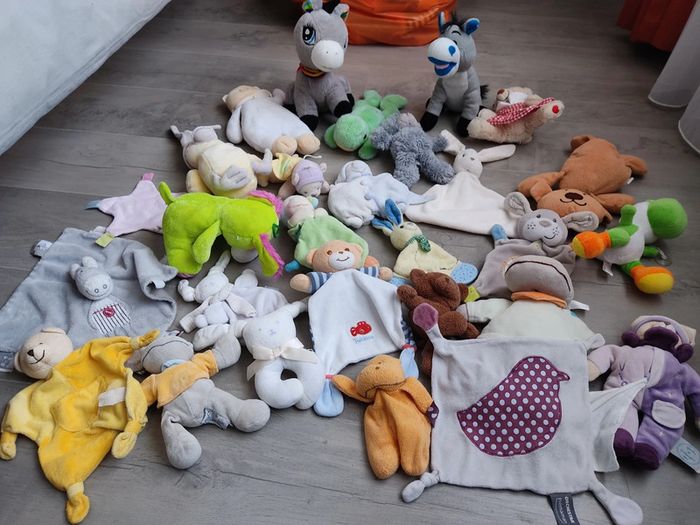 Gros lot de peluches