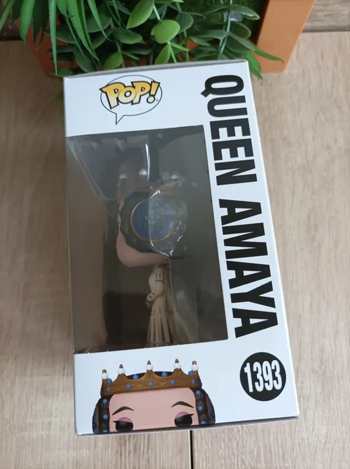 Figurine Queen Amaya Funko Pop Disney Wish - photo numéro 3
