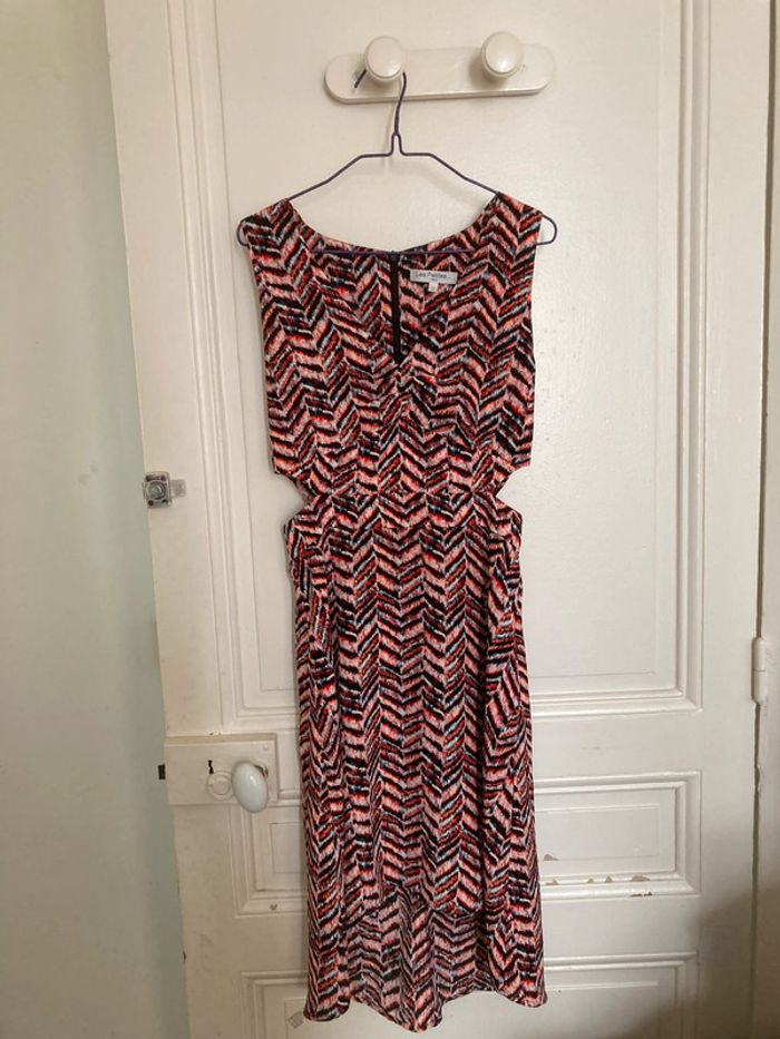 Robe mi-longue imprimée Les Petites (Taille S / 36) - photo numéro 2