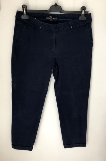 Pantalon droit bleu marine Esprit