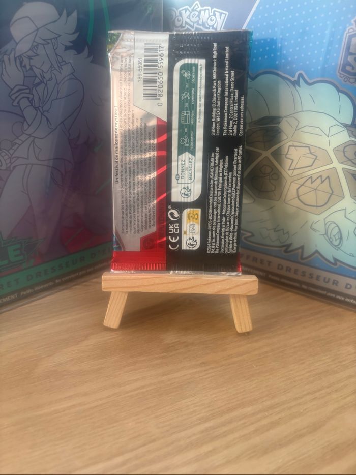 Booster Pokémon Mascarade Crépusculaire reconditionné - photo numéro 2