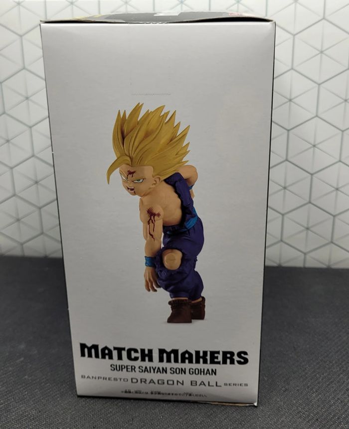 Figurine Dragon Ball Z Super Saiyan 2 Son Gohan Matchmakers Banpresto Bandai - photo numéro 10